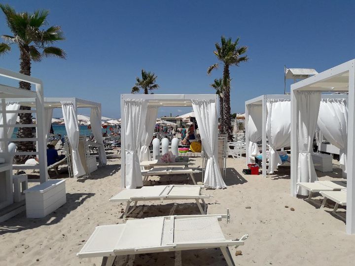 gazebo con divanetto angolare