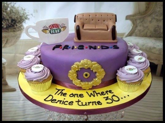 Friends birthday cake