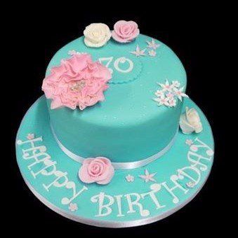 vintage birthday cake