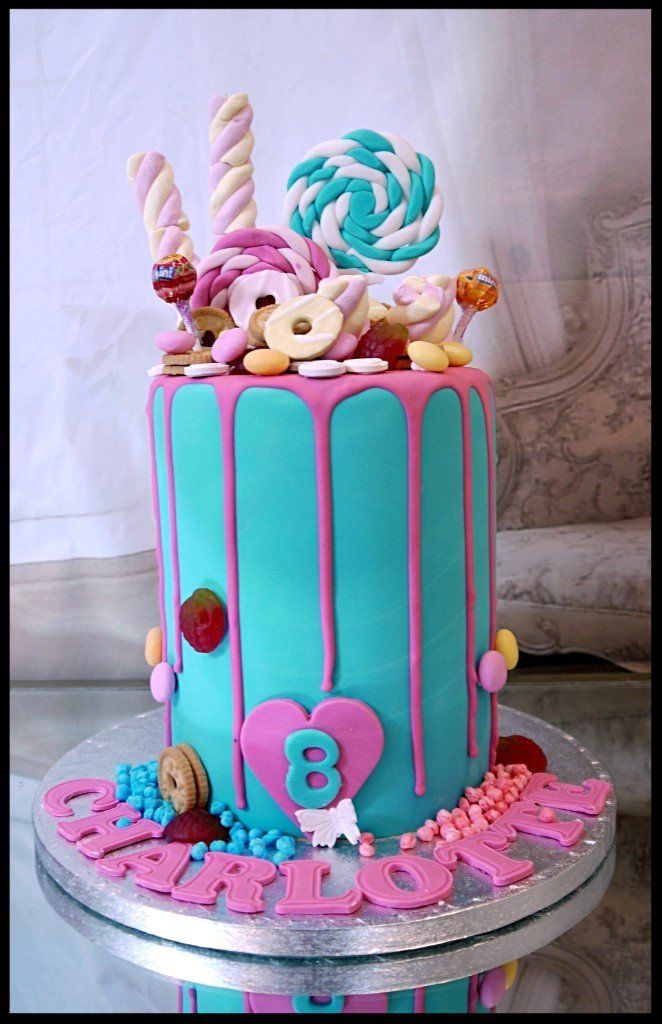 Kids drip cake