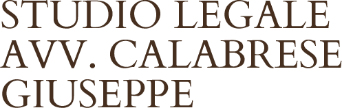 STUDIO LEGALE AVV. CALABRESE GIUSEPPE-LOGO