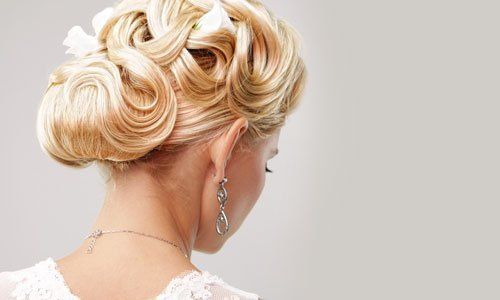 wedding hair