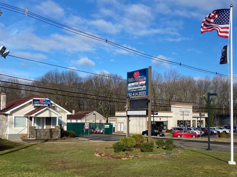 Cycle Passion Huge Tarpulin — Freehold, New Jersey — Cycle Passions