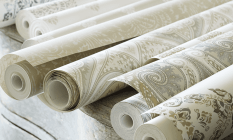 sheets of wallpaper