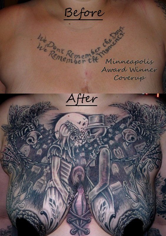 Award winner cover up