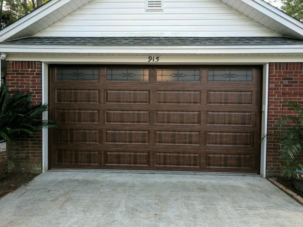 garage doors after repair in Lynn Haven, FL