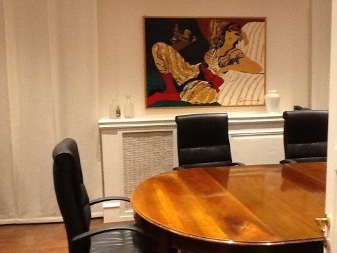 dettaglio sala riunione studio di Bari