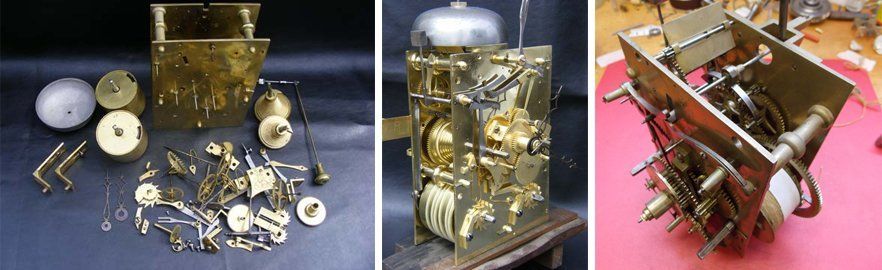 damaged clocks