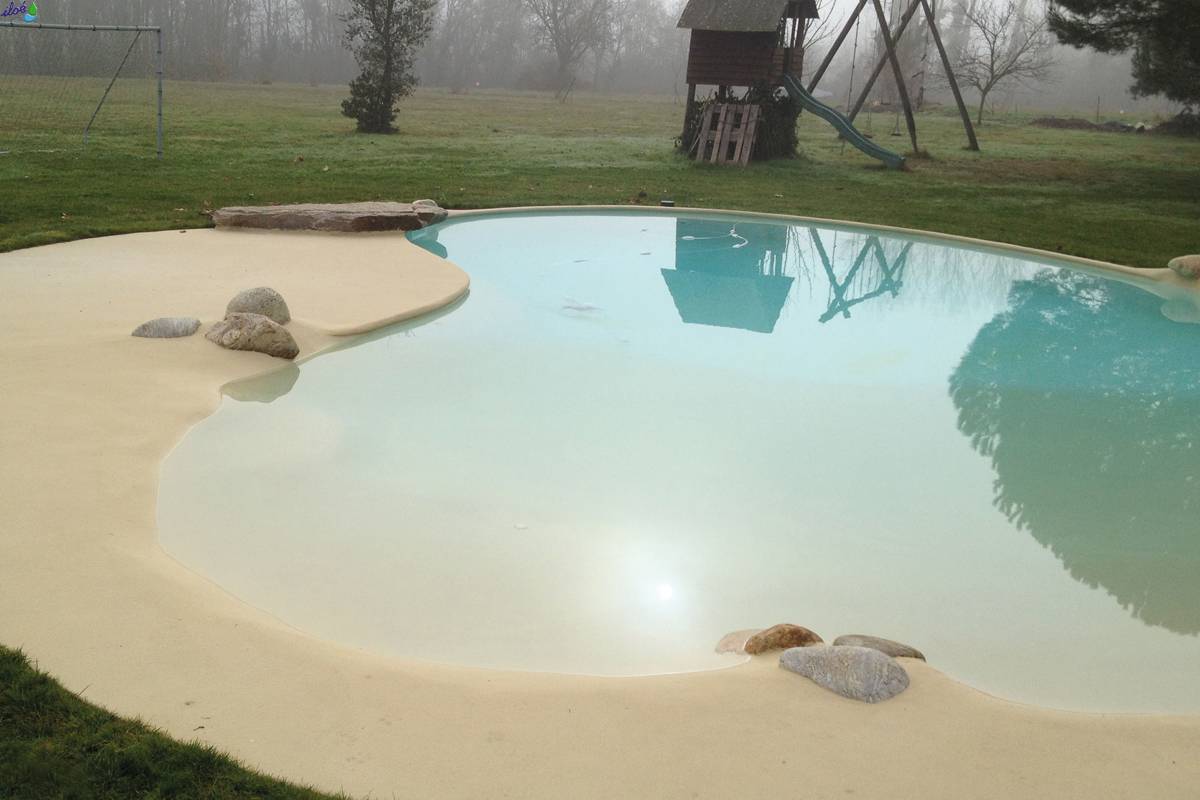piscina naturale realizzata dal concessionario Solaris