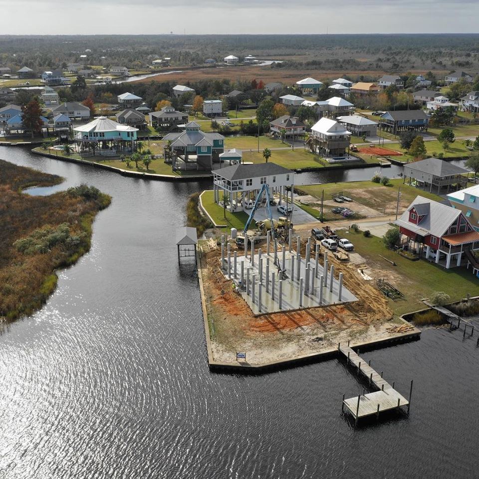 Other Side of The New Building Construction — Biloxi, MS — C. Mason Concrete