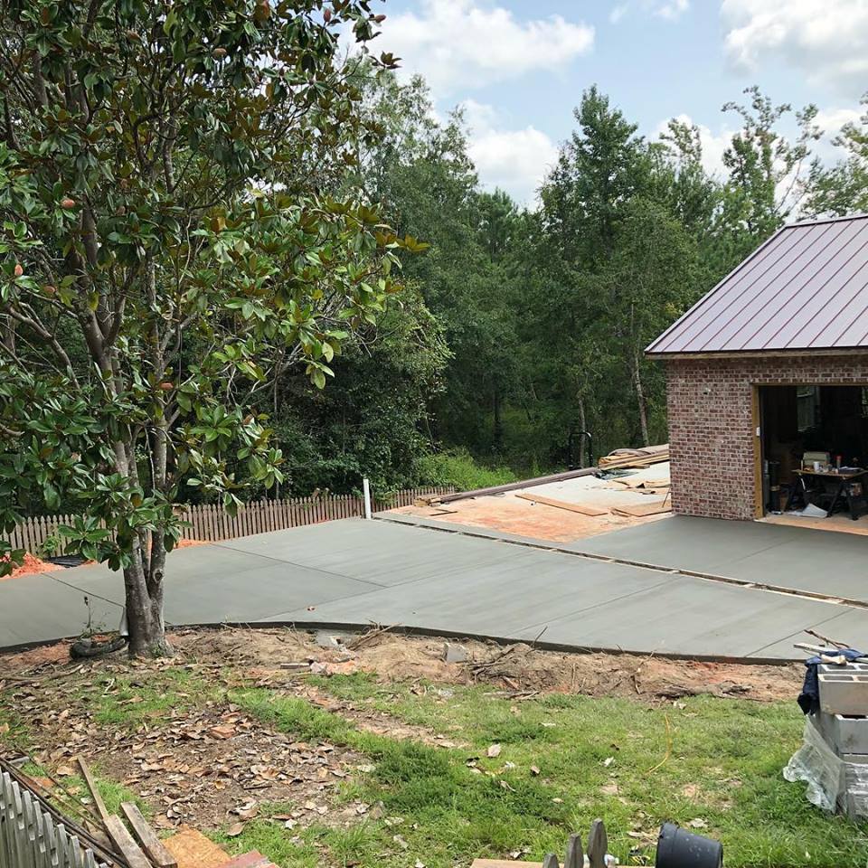 New Concrete Into a Smooth Floor — Biloxi, MS — C. Mason Concrete