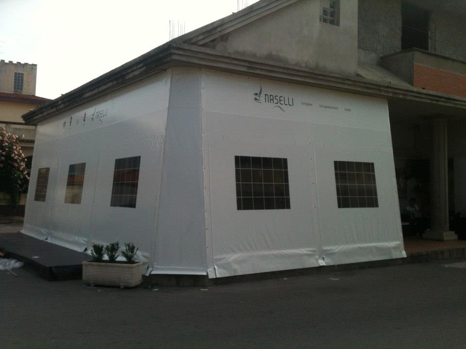 Realizzazione di gazebo per ristoranti