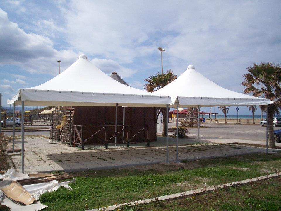 Gazebo classico bianco