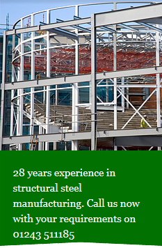 On-site welding - Chichister, West Sussex - Southfield Structural Services Ltd - Steel Fabrication