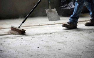 pulizia di fine cantiere