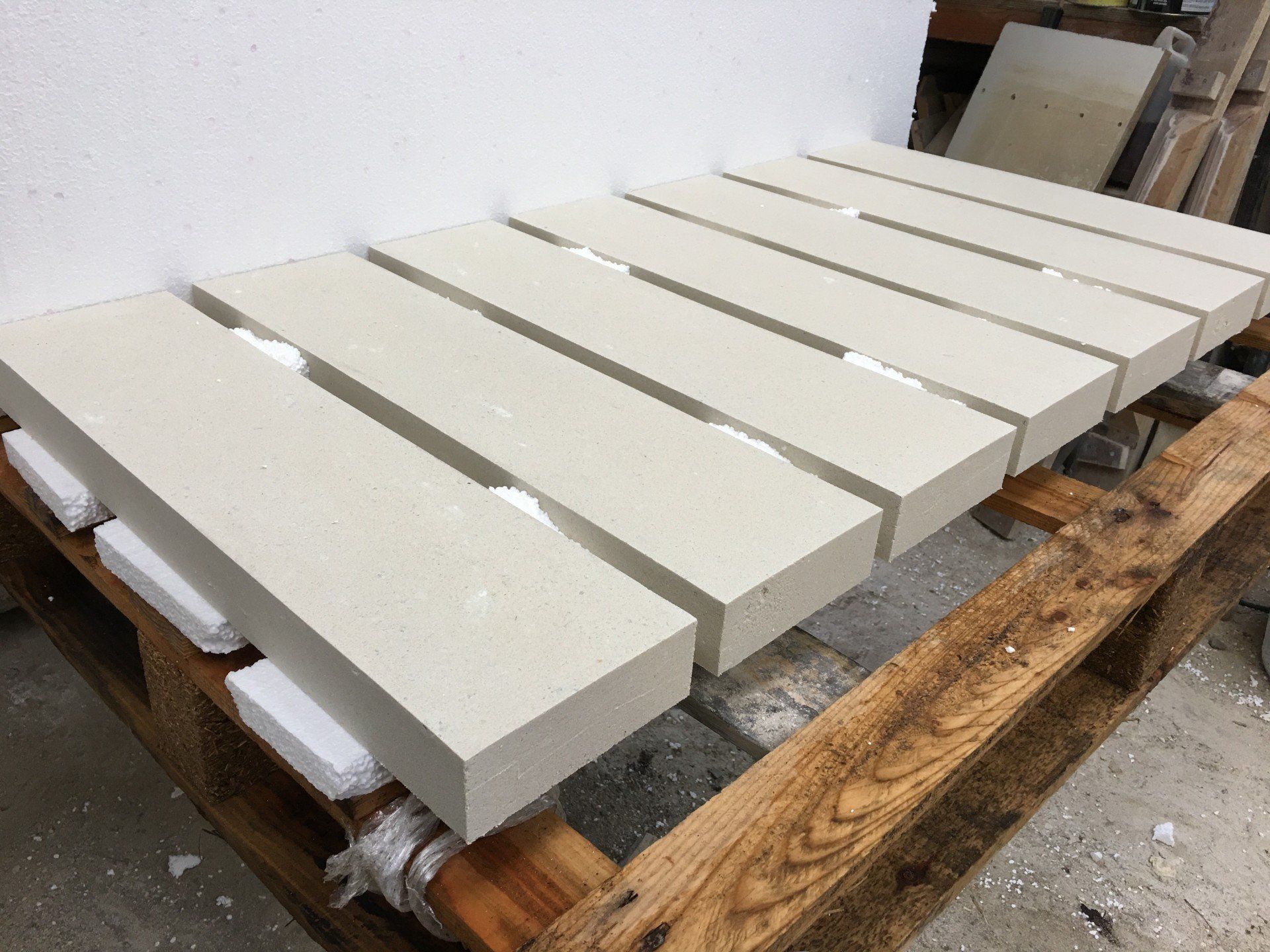 Straight Edged Flat Top Copings 1