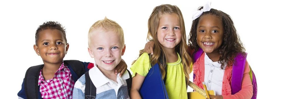 Smiling kindergarten students - Childcare in Chelmsford, MA Smiling kindergarten students - Childcare in Chelmsford, MA