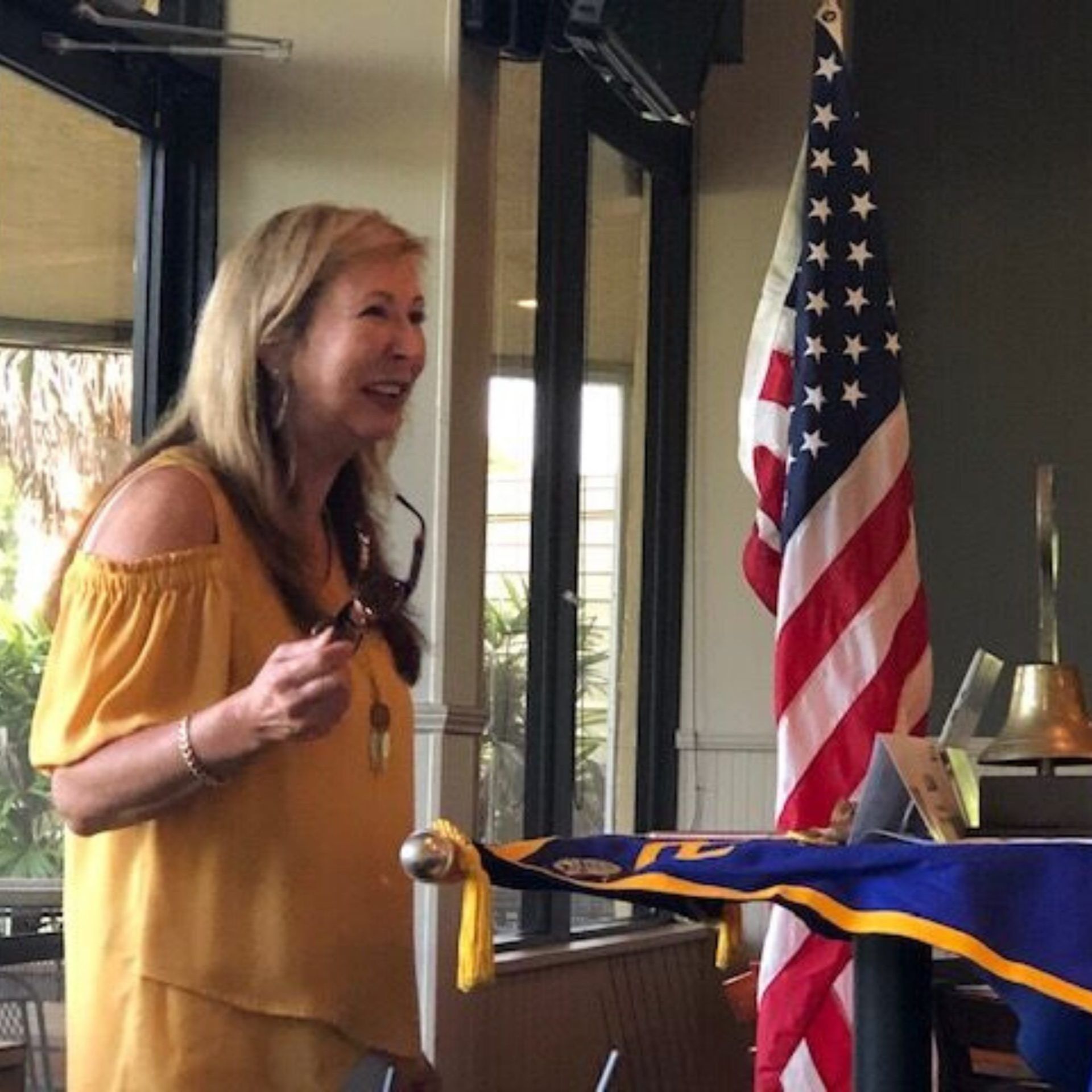 Woman speaker
