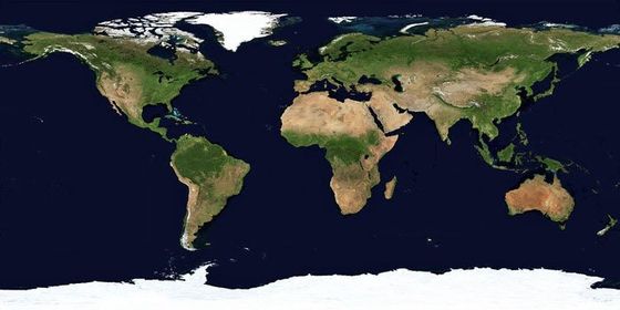 Map of the world