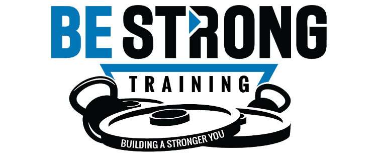 Logo for Be Strong Training.