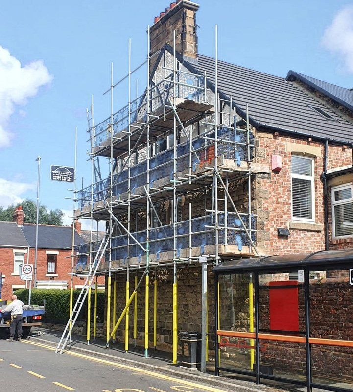 Domestic scaffolding