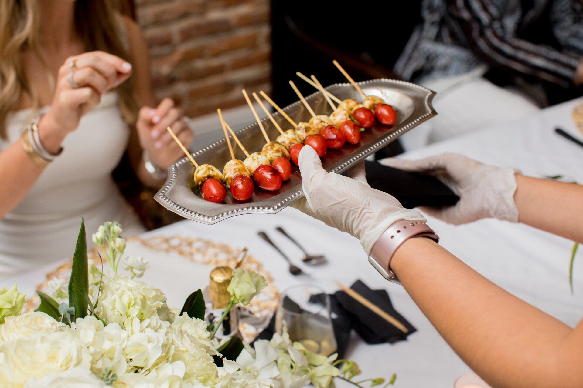 Wedding passed appetizers in baton rouge