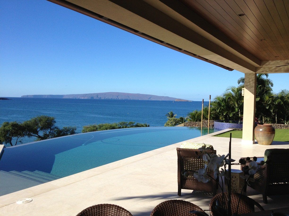 Right-Side Sea View with Pool - Oahu HI - Pacific AquaScapes
