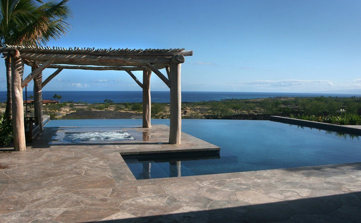 Left-Side Sea View with Pool - Oahu HI - Pacific AquaScapes