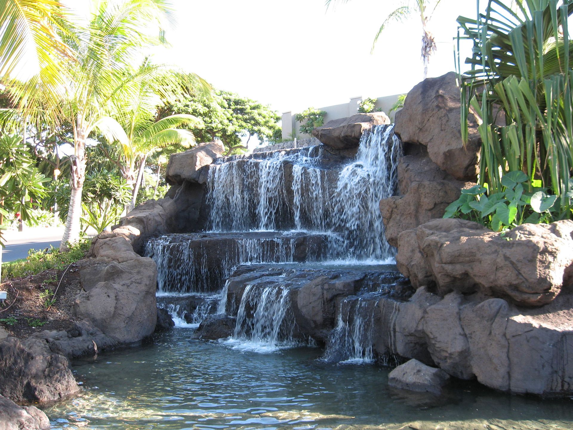 Ho 27 Olei Entry Water Feature - Oahu HI - Pacific AquaScapes