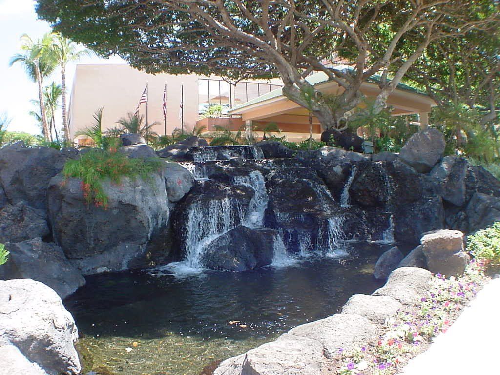 Marriott Maui Ocean Club Porte Cochere Pond - Oahu HI - Pacific AquaScapes