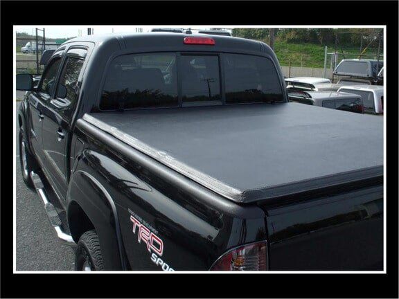 Black Truck Cover (rear) - Lancaster PA - Car-Mic Truck Accessories