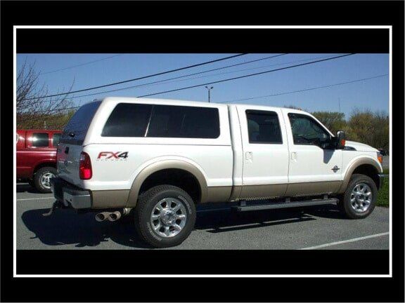 White Truck (Rear) - Lancaster PA - Car-Mic Truck Accessories