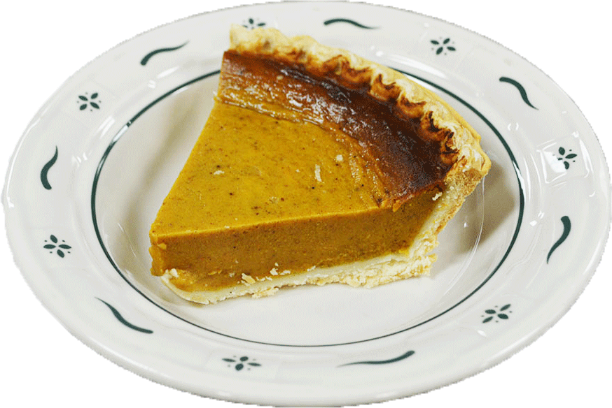 Slice of Pumpkin Pie
