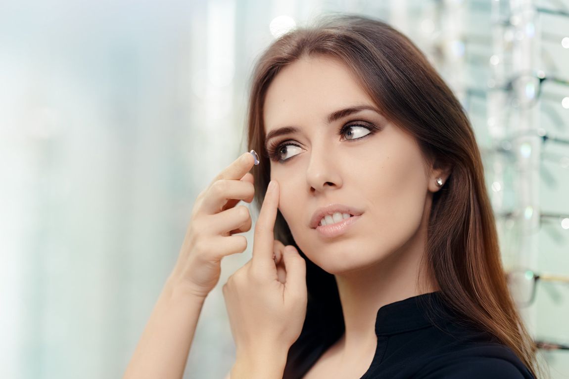 lenti a contatto traspiranti
