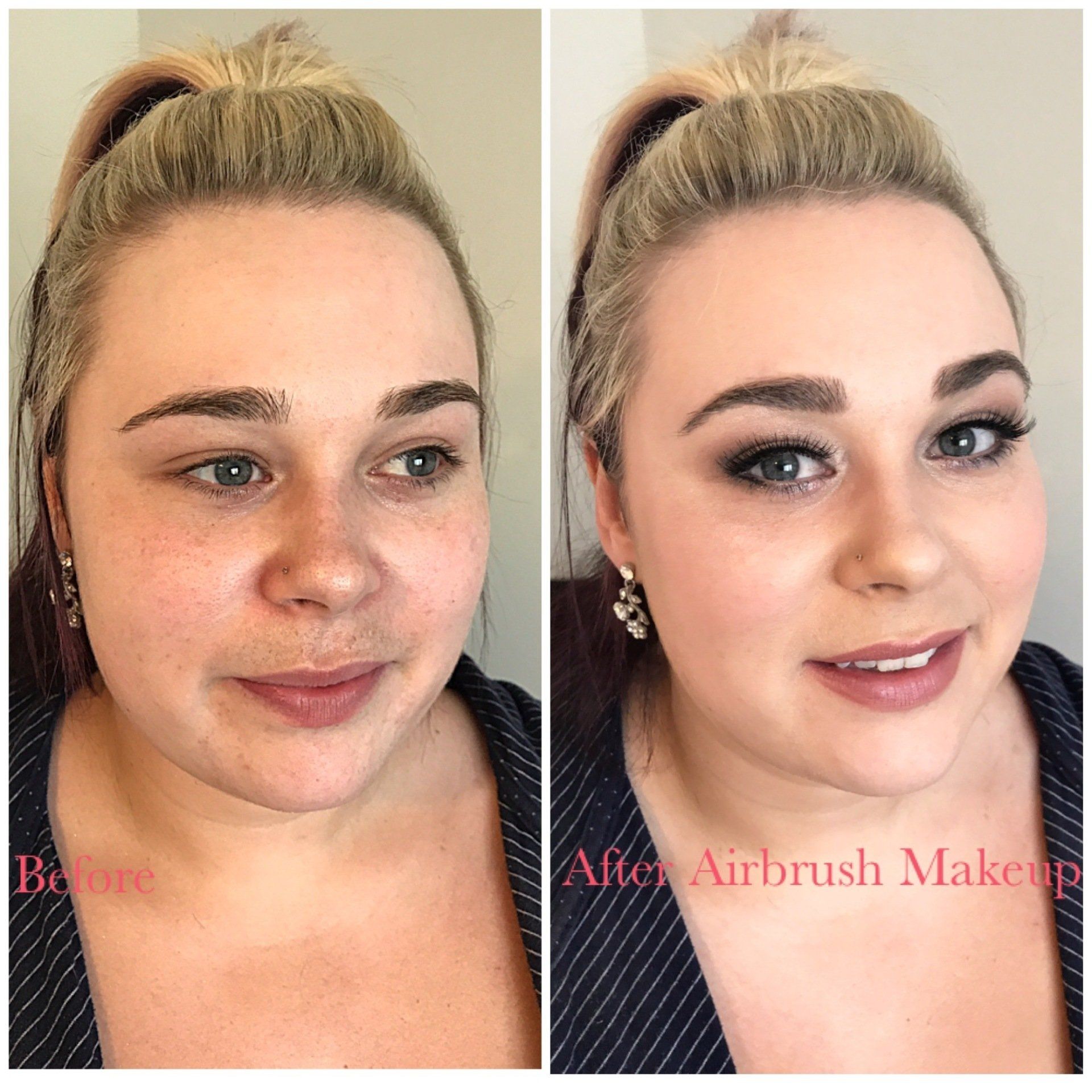 soft glam wedding makeup before and after by Jax-Glam Beauty Bristol