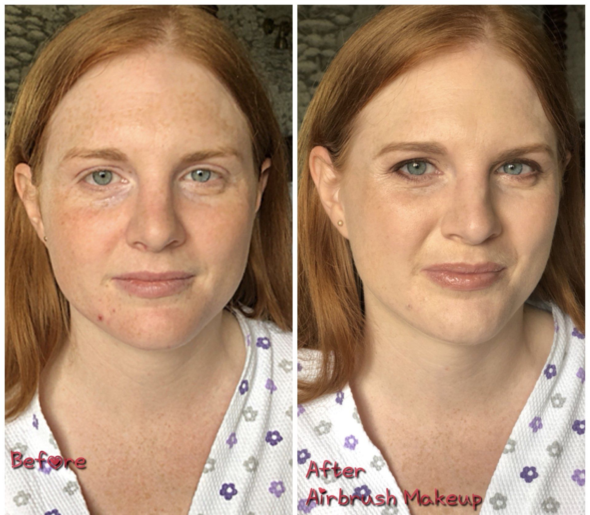 wedding guest makeup before and after by Jax-Glam Beauty Bristol
