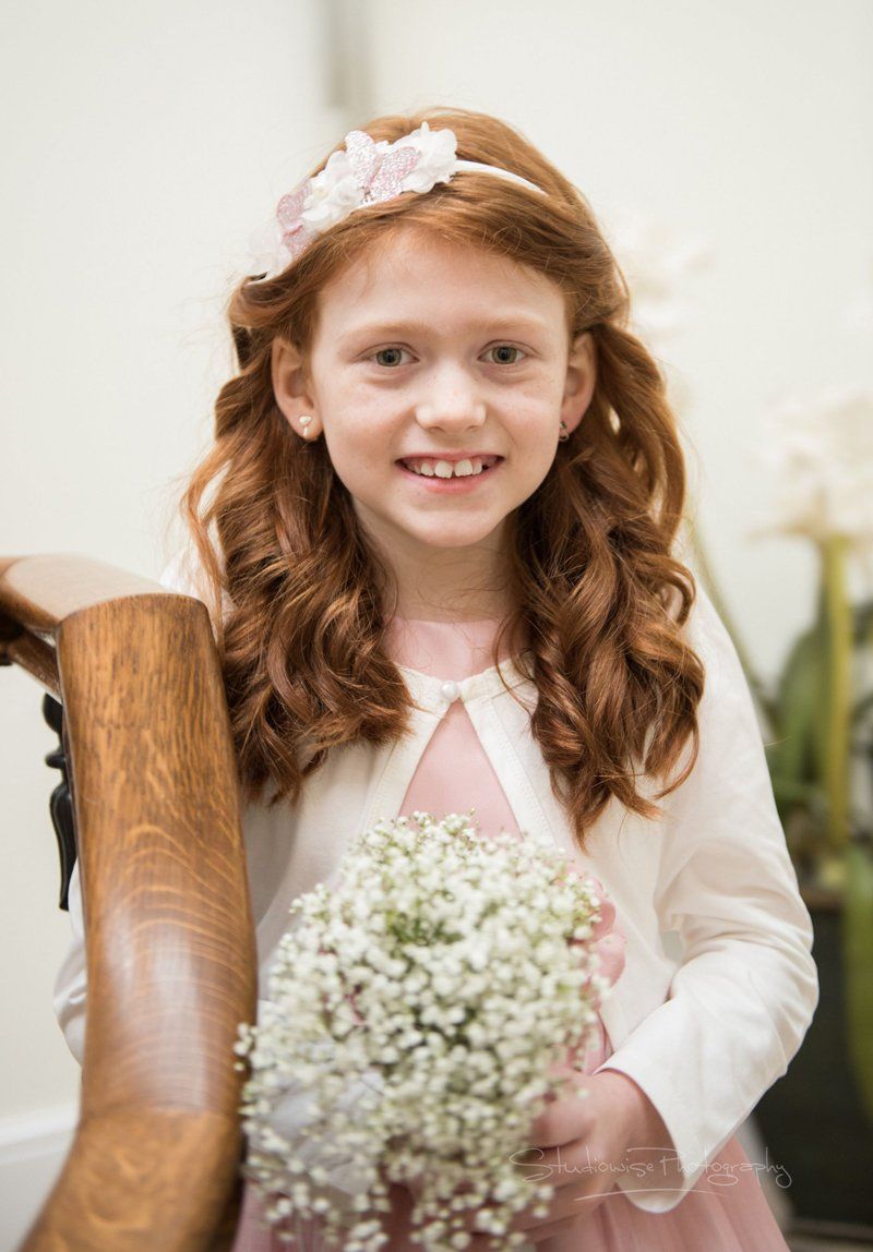 black and white bridal hair styling preparation by Jax-Glam Beauty Bristol