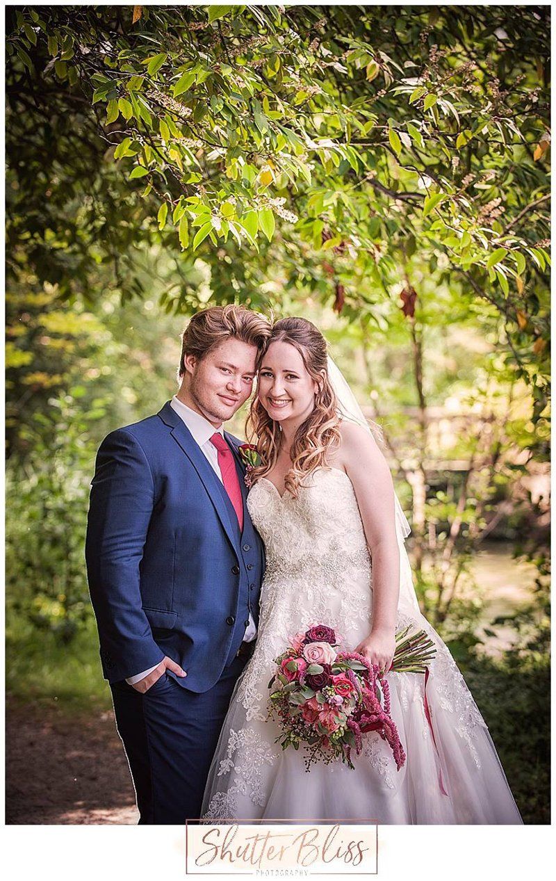 bride walking outdoors with bridal hair and makeup by Jax-Glam Beauty Bristol