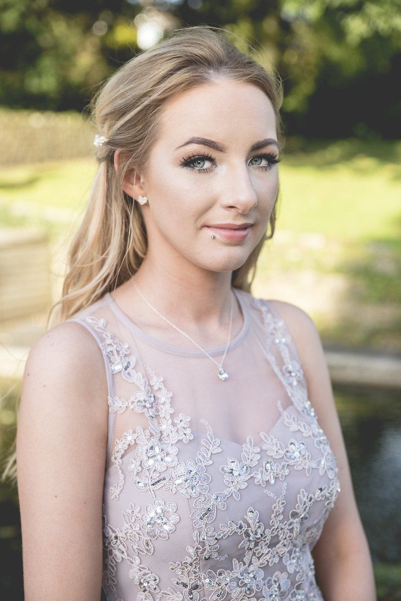 bridal airbrush makeup portrait by Jax-Glam Beauty wedding makeup artist Bristol