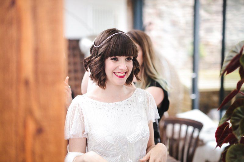 vintage inspired bridal makeup and hairstyle by Jax-Glam Beauty wedding makeup artist Bristol