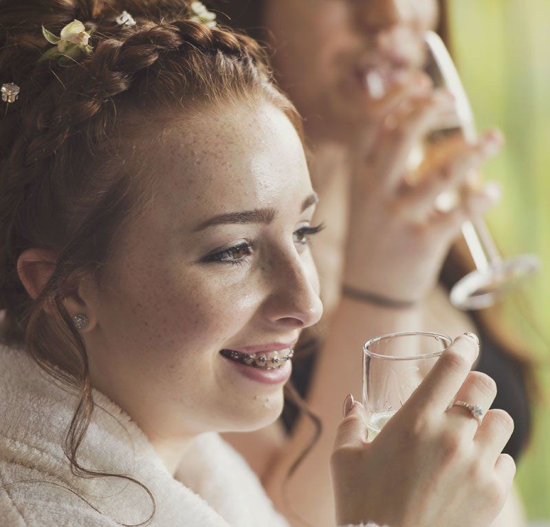 bridesmaid airbrush makeup portrait by Jax-Glam Beauty Bristol wedding makeup artist