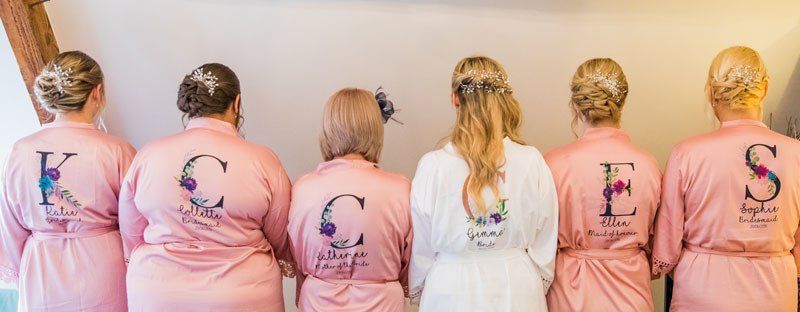 bridal hair styling preparation by Jax-Glam Beauty wedding stylist Bristol