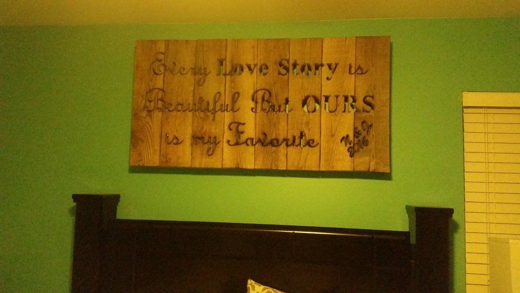 1 Inch Thick Oak Wall Decoration - Custom Cutting in East Chicago, IN