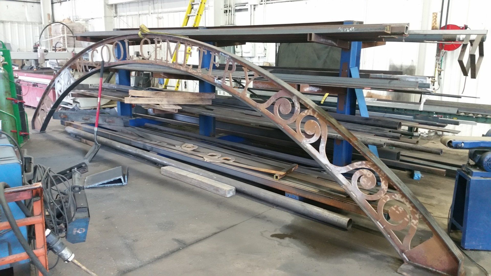 0.375 Inch Thick Archway - Custom Cutting in East Chicago, IN