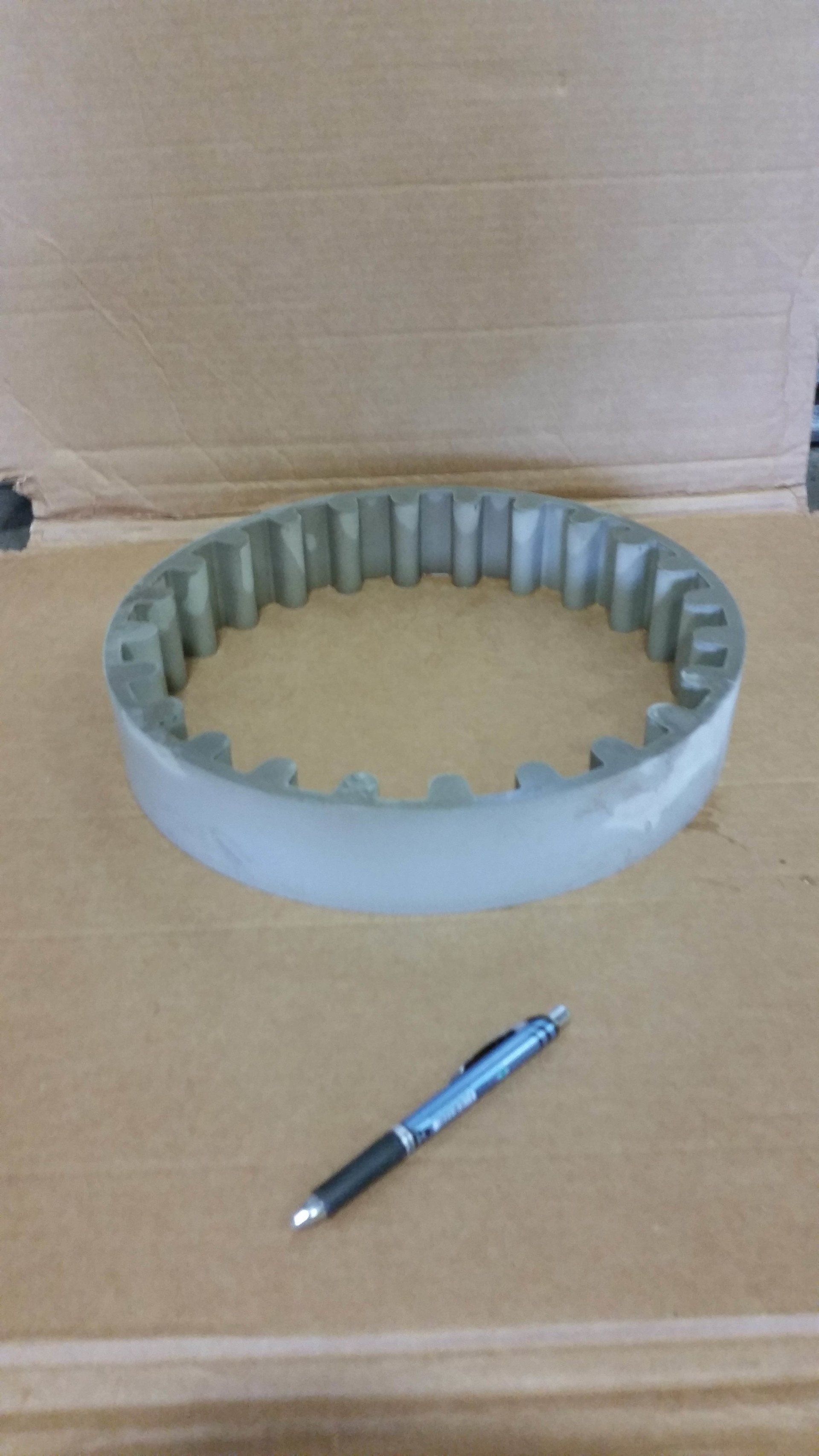 3 inch thick aluminum coupler - Custom Cutting in East Chicago, IN