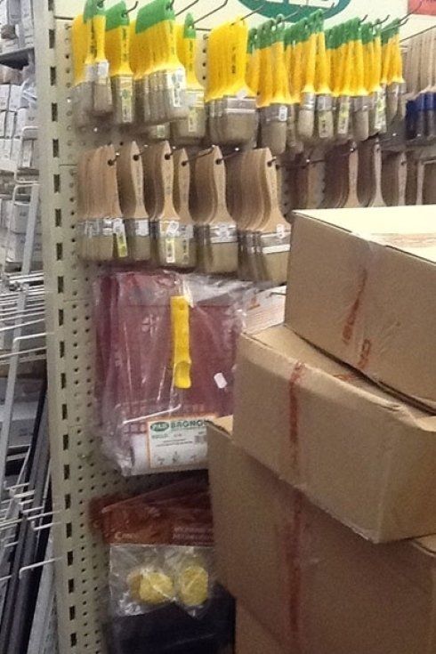 pennelli per lavori di bricolage