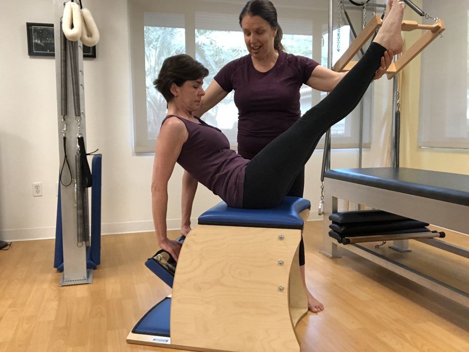 Pilates, Teaser, Wunda Chair