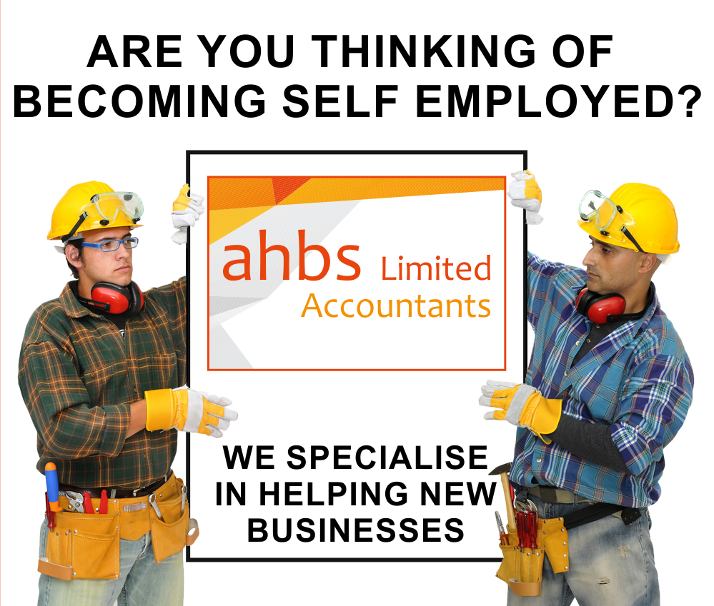 two men holding a sign saying that we specialise in helping new businesses