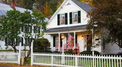 House with white picket fence - Home in Epping, NH House with white picket fence - Home in Epping, NH