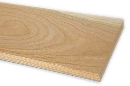 Light brown wooden plank with visible grain.